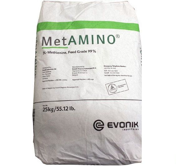 Метионин кормовой (аминокислота) 25кг